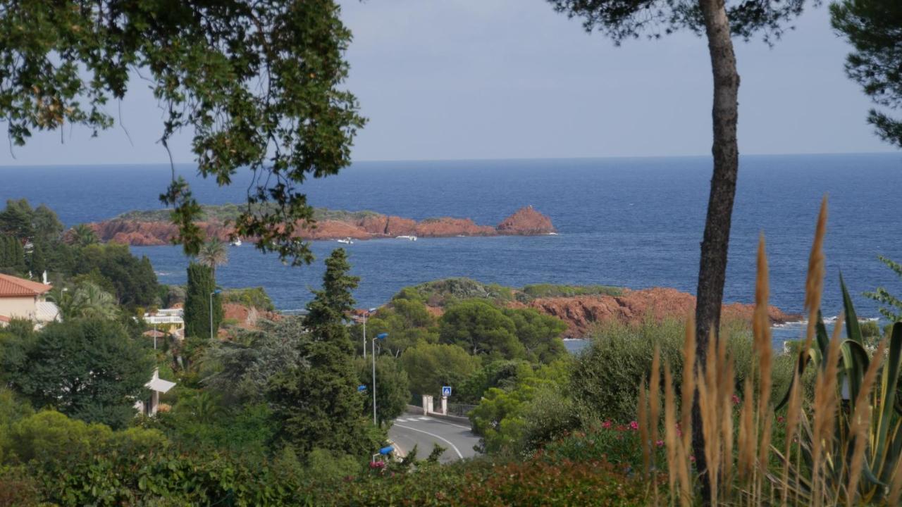 Bastidon Vue Mer Antheor-Cap-Roux Luaran gambar